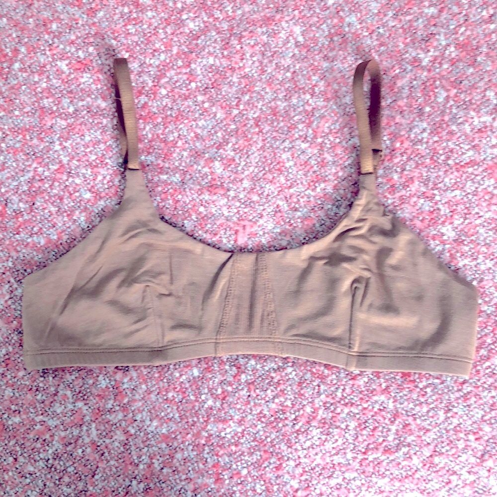 BAMBOO NWOT VINTAGE LOW CUT BRA - Picture 2 of 14
